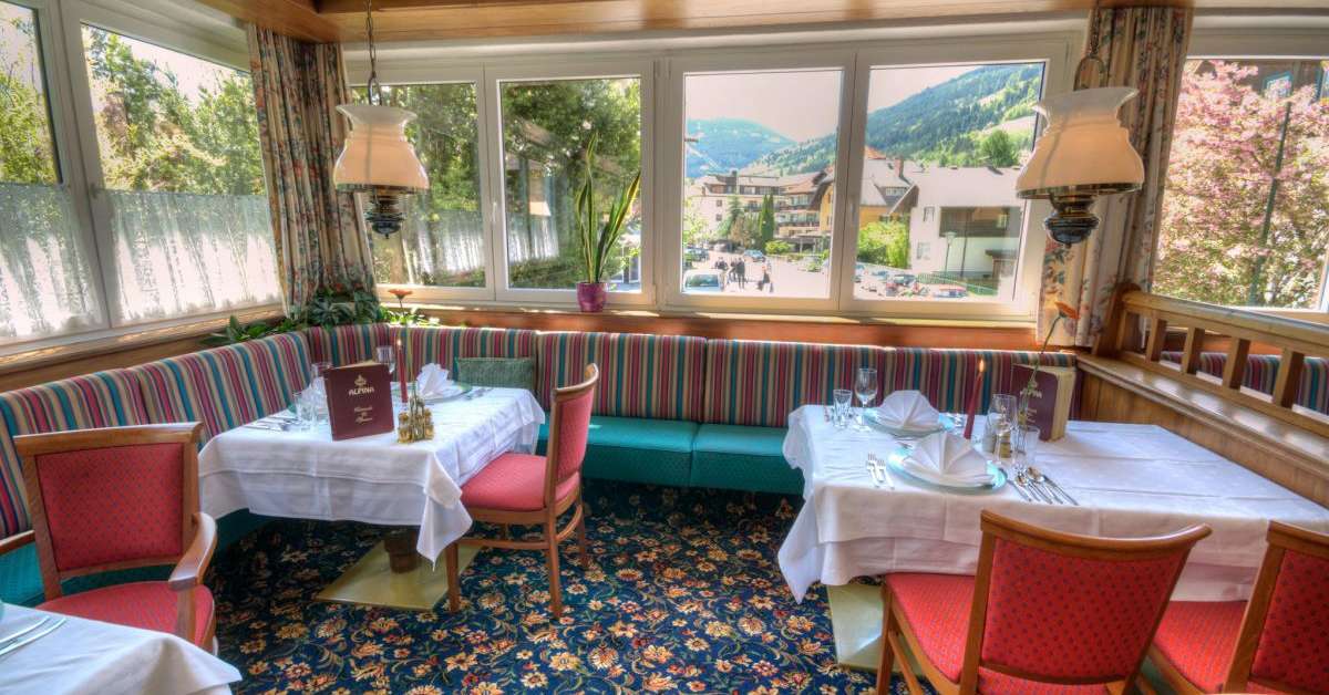 Een foto van de faciliteiten bij Hotel Alpina Bad Hofgastein
