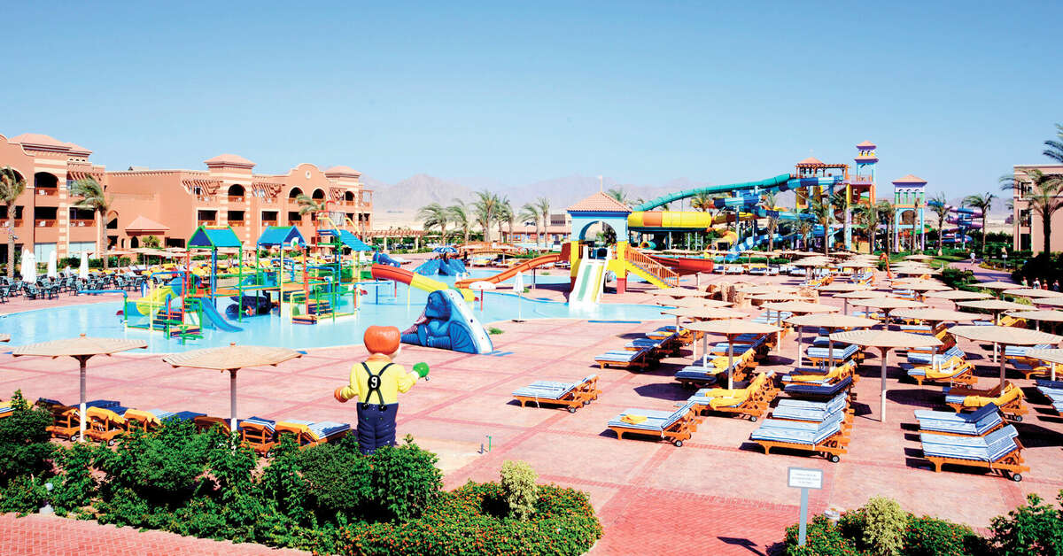 Een foto van een overzicht van Charmillion Club Aquapark