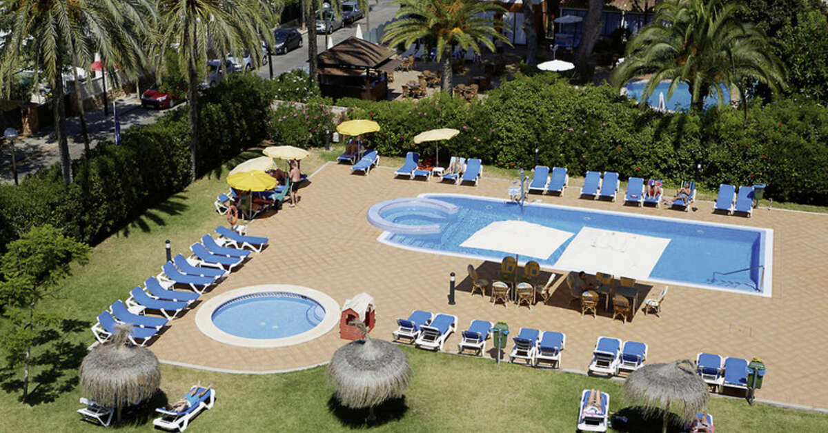 Ein Foto von einer Übersicht des Hotel & Aparthotel Luxor
