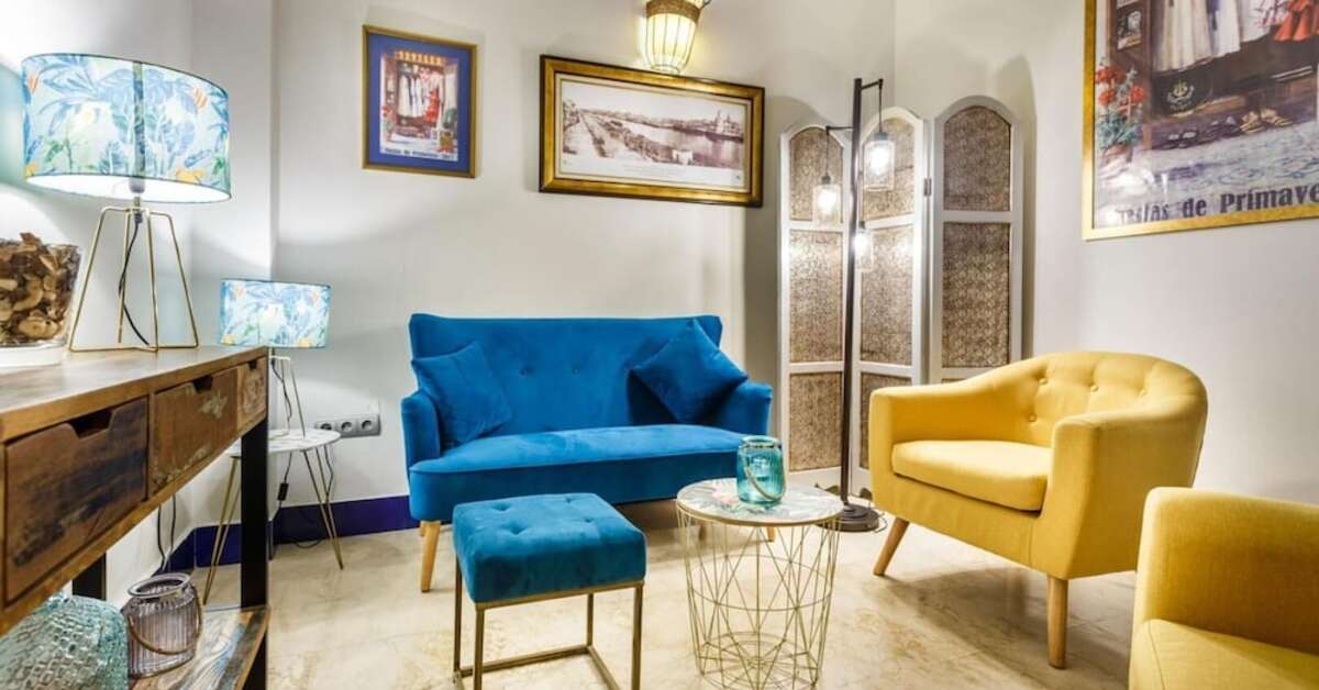 Een foto van het interieur van Patio de la Alameda