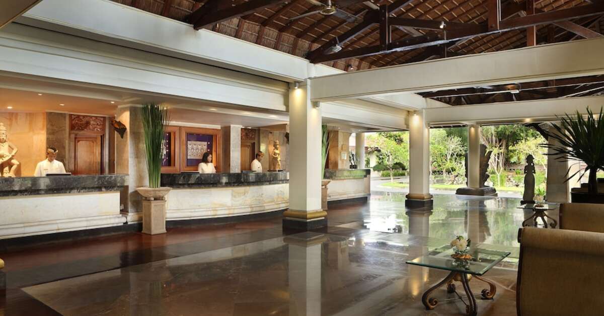 Een foto van het interieur van Nusa Dua Beach Hotel & Spa