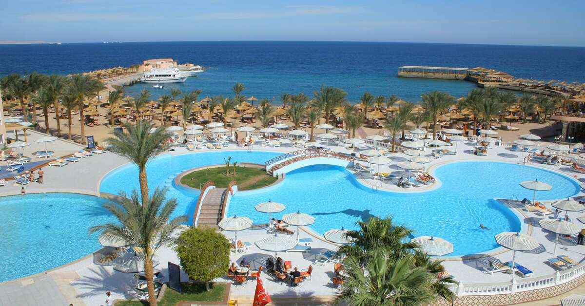 Een foto van een overzicht van Beach Albatros Resort