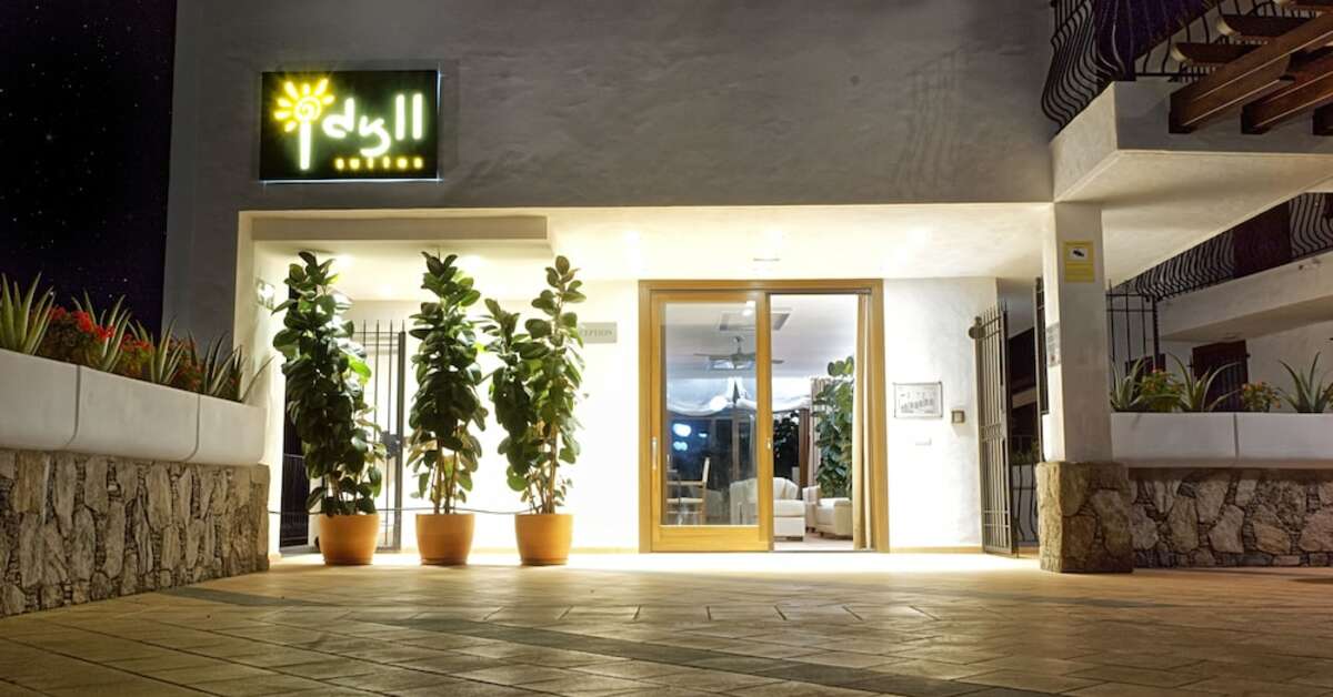 Een foto van de buitenkant van Idyll Suites