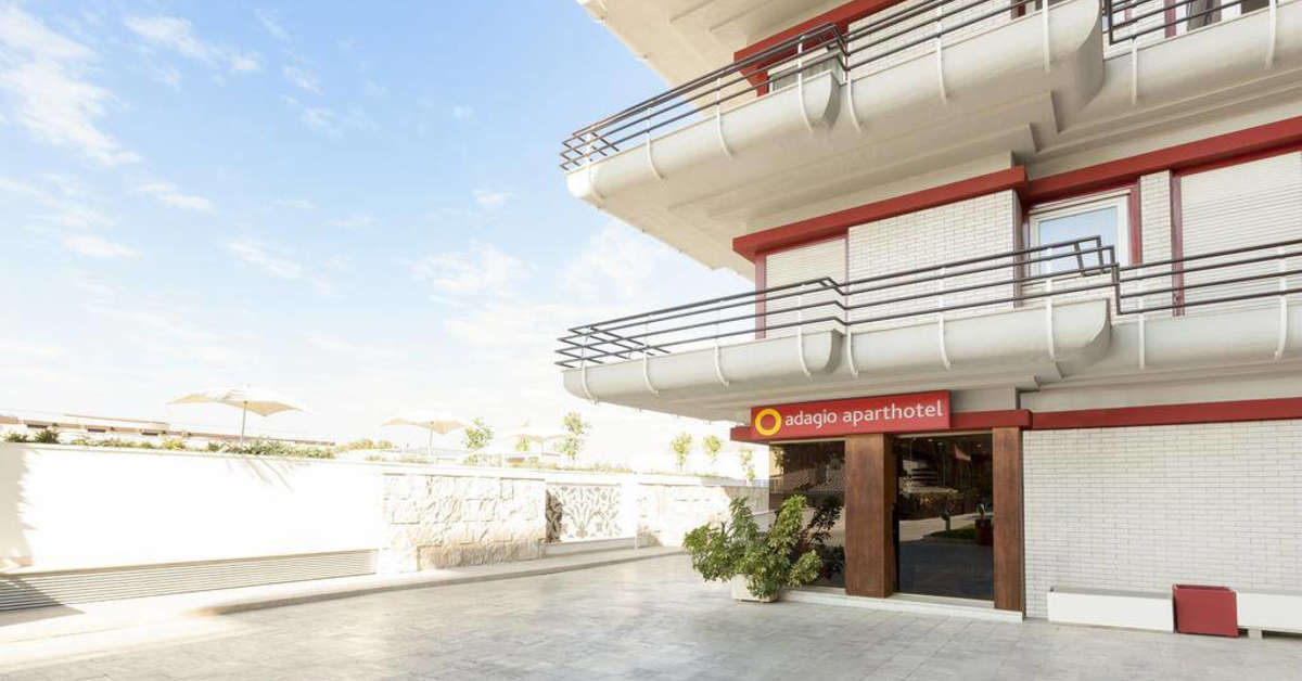 Een foto van de buitenkant van Aparthotel Adagio Rome Vatican