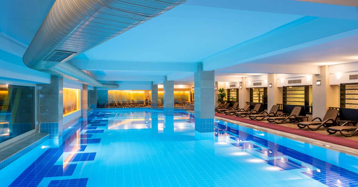 Een foto van het zwembad bij Fame Residence Kemer & Spa