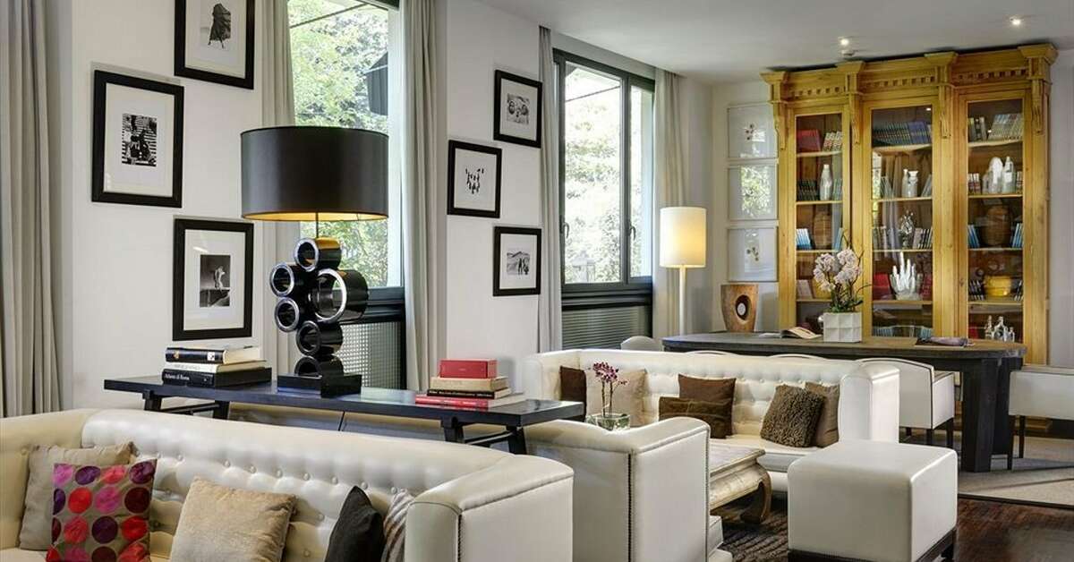 Een foto van het interieur van Hotel Pulitzer Roma