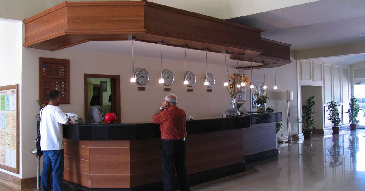 Ein Foto von den Einrichtungen im Febeach Hotel Side