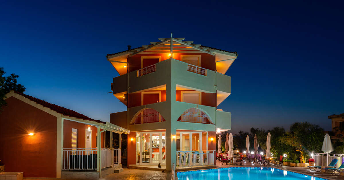 Een foto van het zwembad bij Zante Pantheon Hotel