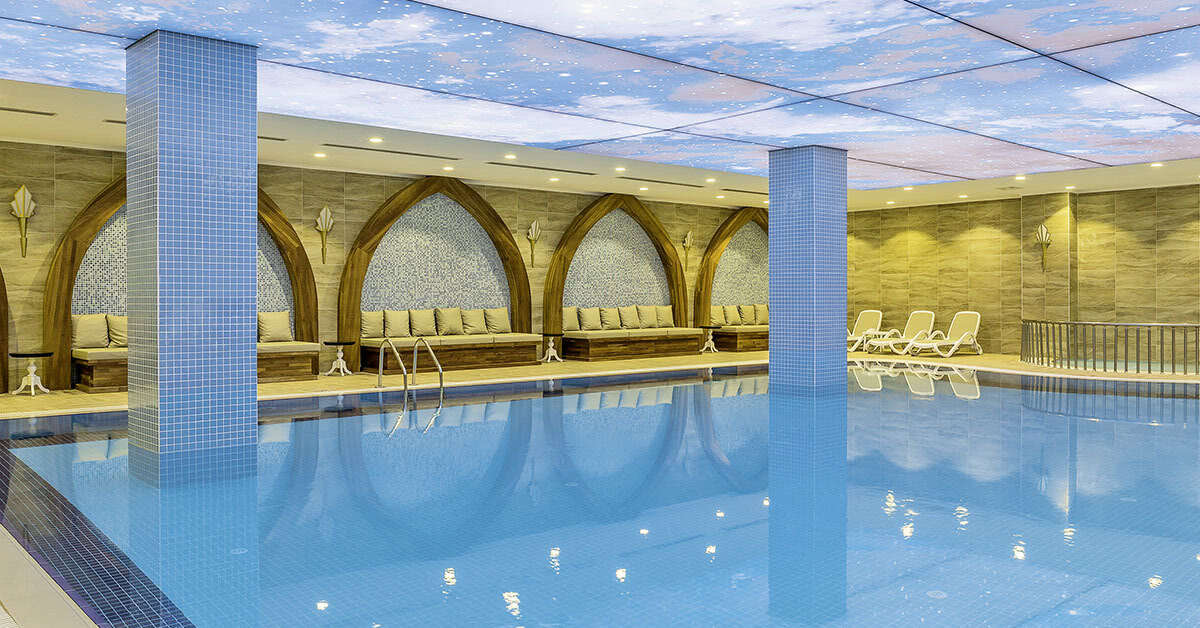 Een foto van het zwembad bij Mary Palace Resort & Spa