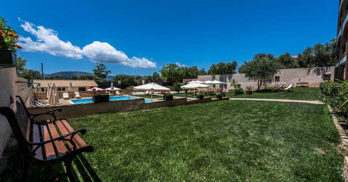 Een foto van het terras bij Dolce Vita Residence