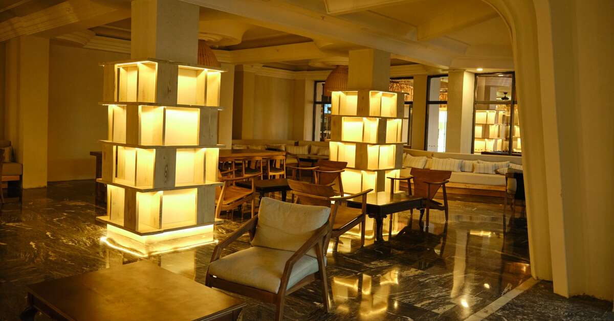 Een foto van het interieur van Laur Hotels Experience & Elegance