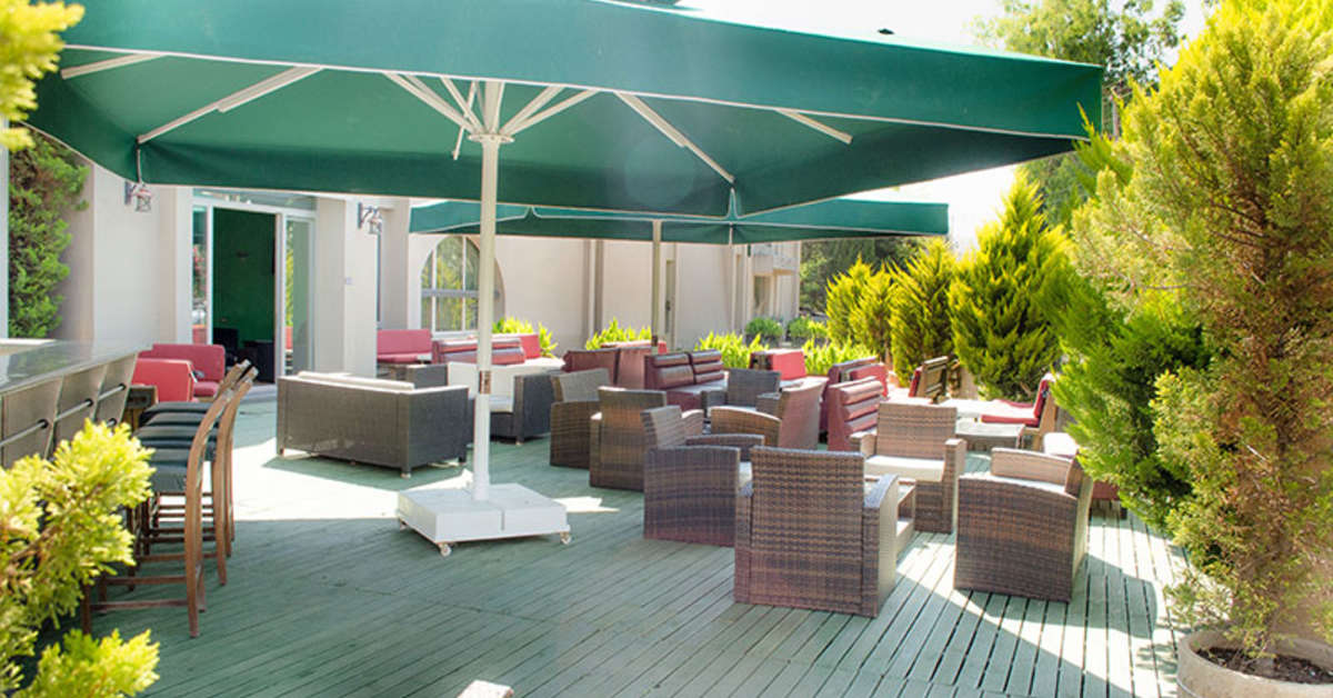 Een foto van de faciliteiten bij Hotel Ambrosia