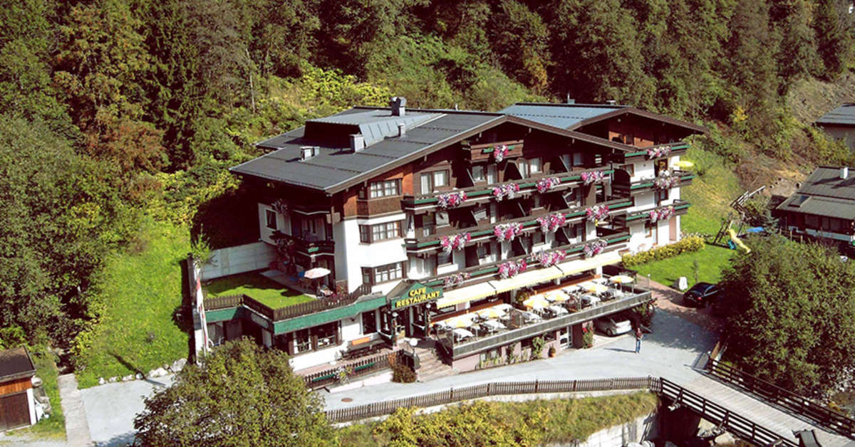 Een foto van een overzicht van Hotel Alpenblick