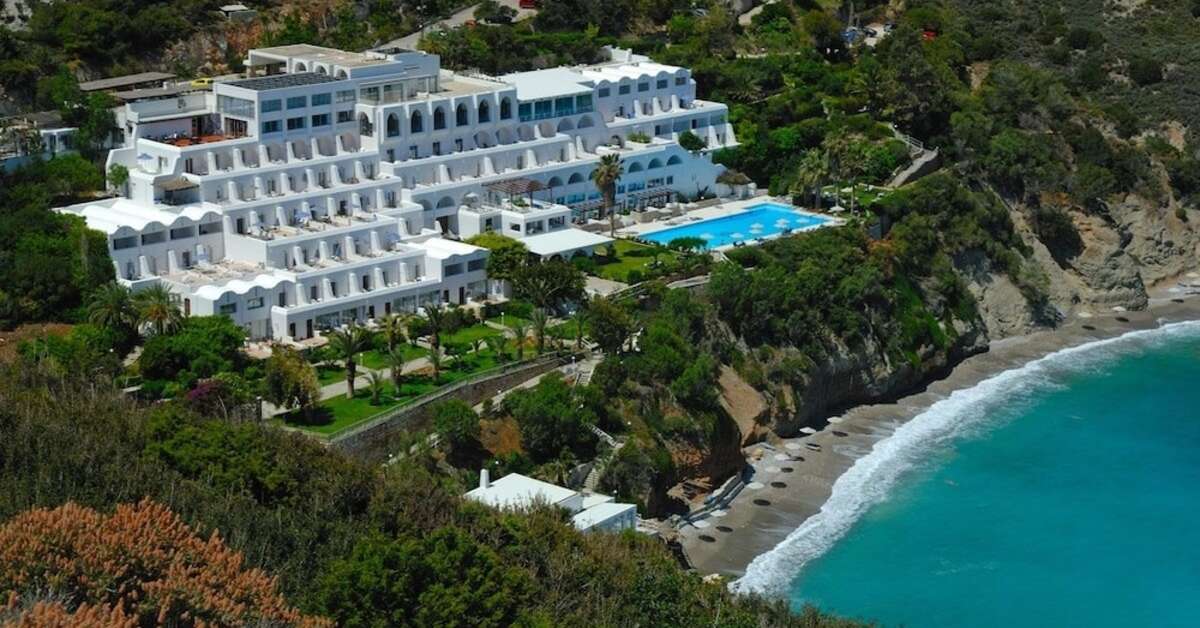 Ein Foto von einer Übersicht des Istron Bay Hotel