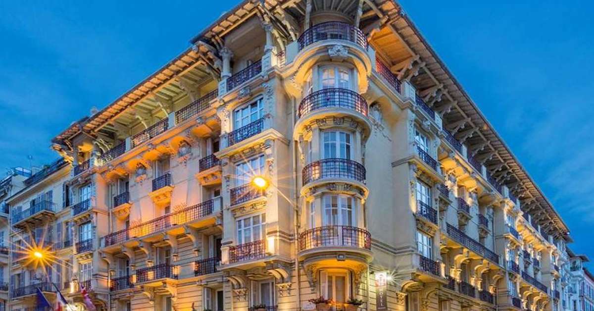 Ein Foto von der Außenansicht des Best Western Roosevelt
