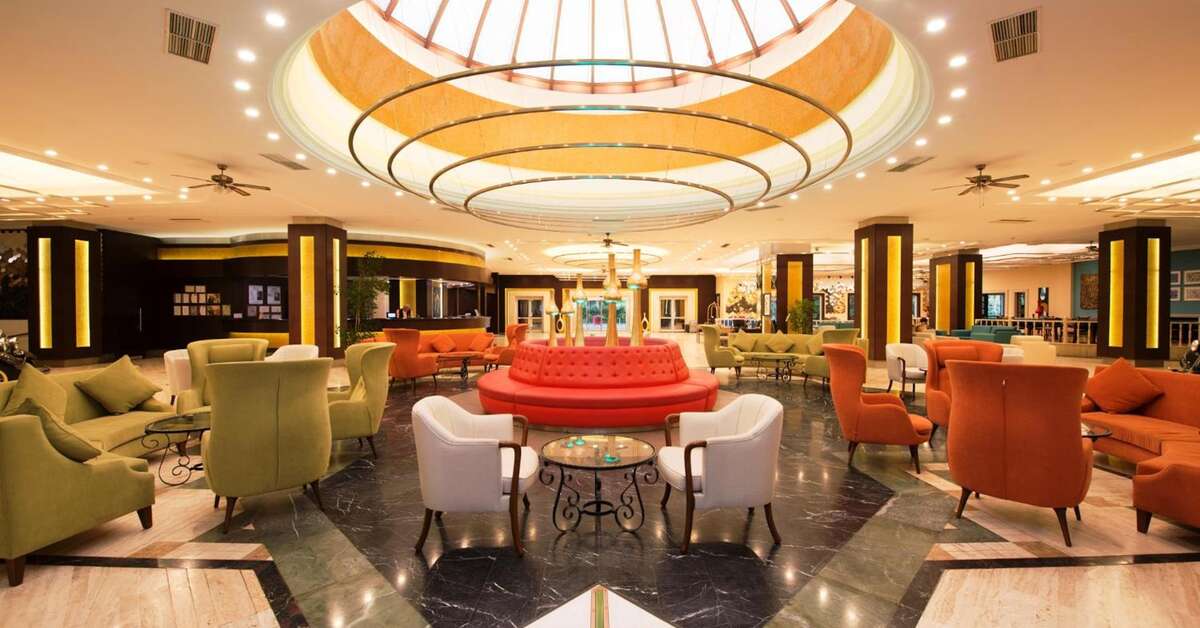Een foto van het interieur van Belconti Resort Hotel