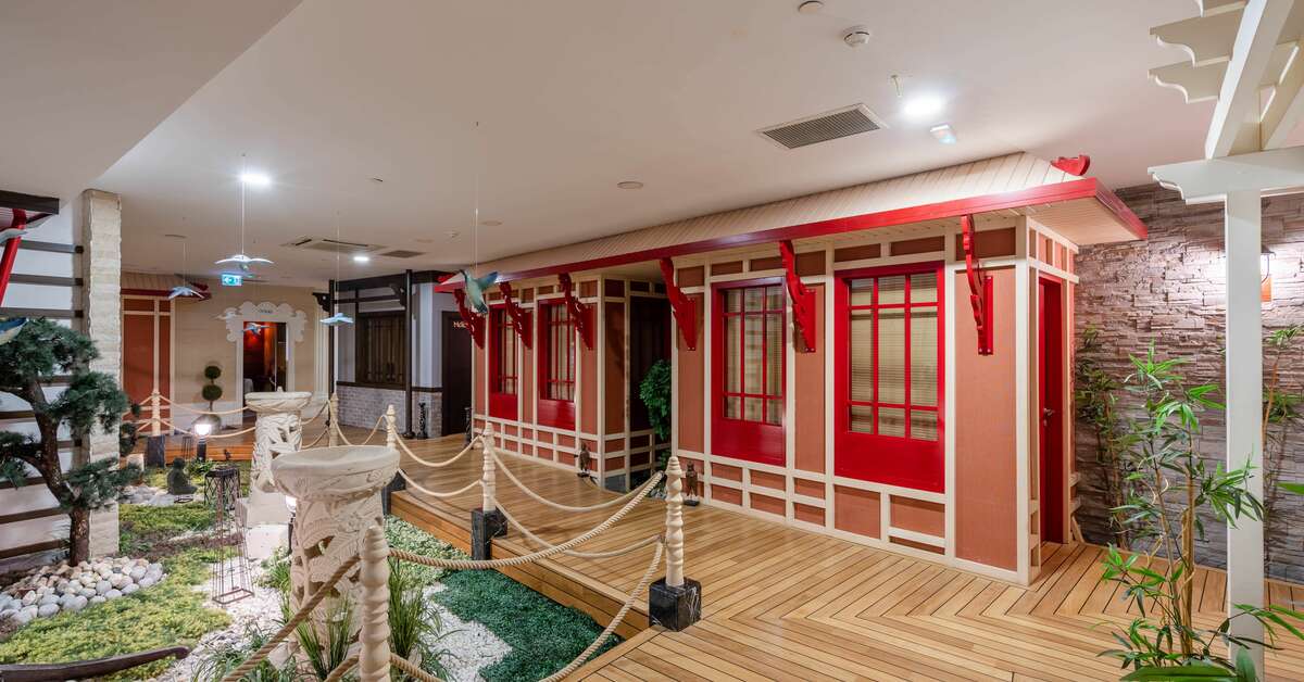 Een foto van het interieur van Fame Residence Kemer & Spa