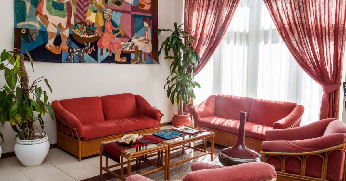 Een foto van het interieur van Oasis Porto Grande Hotel