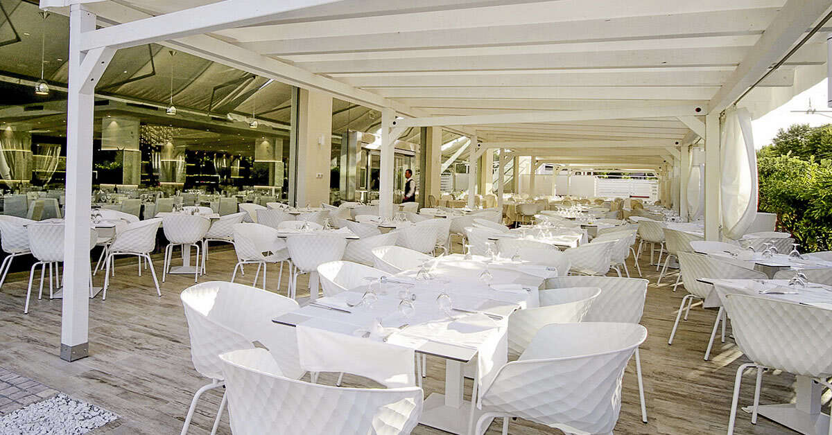 Een foto van de faciliteiten bij Hotel Santa Lucia Le Sabbie d’Oro