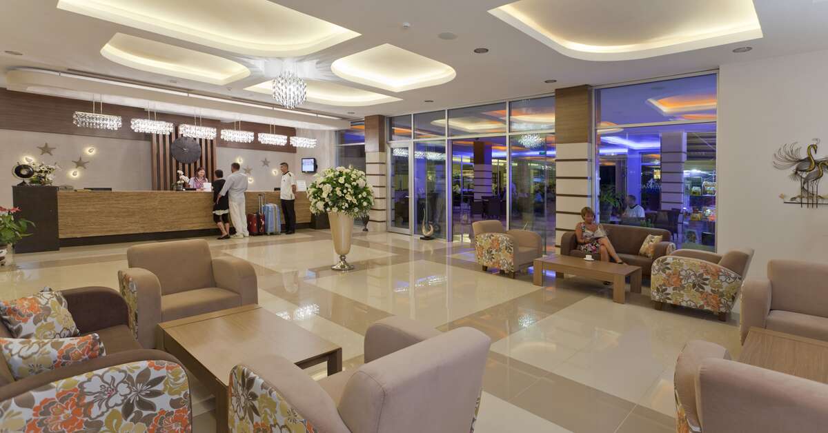Ein Foto vom Innenbereich im Club Mermaid Village