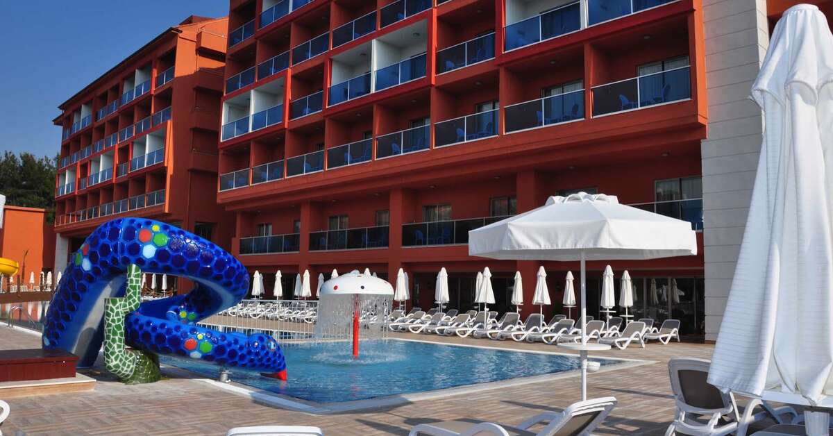 Ein Foto vom Pool im Club Side Coast Hotel