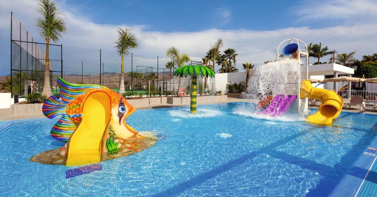 Ein Foto vom Pool im Riu VistaMar