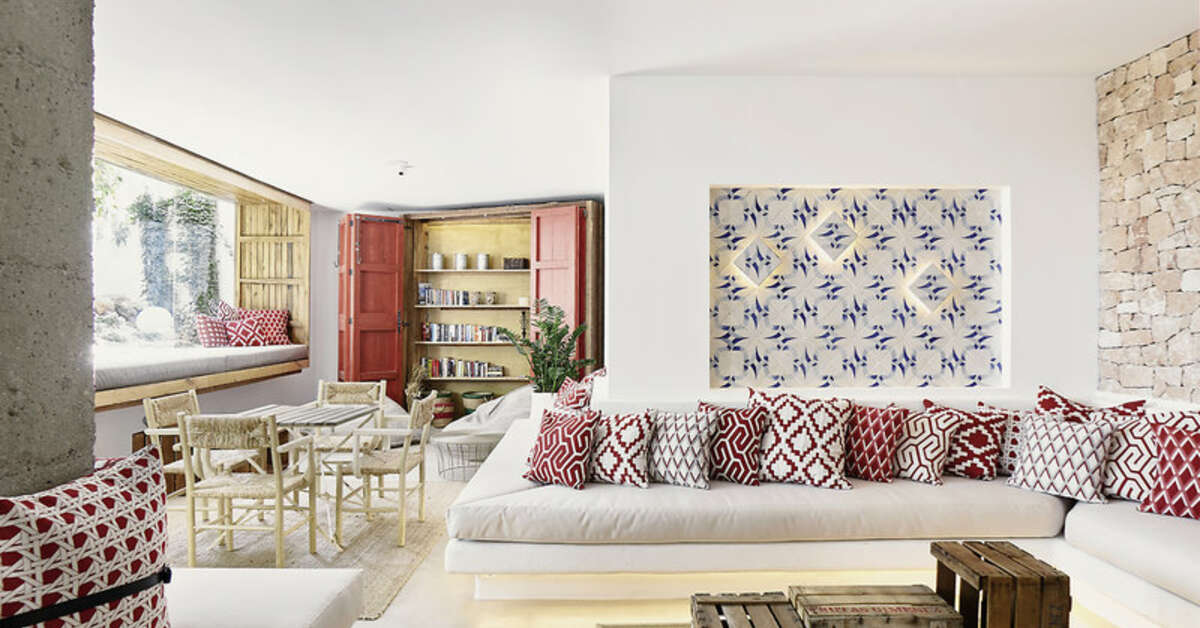 Een foto van het interieur van Appartementen Castavi
