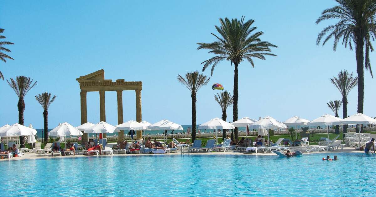 Een foto van het zwembad bij Selectum Noa Belek