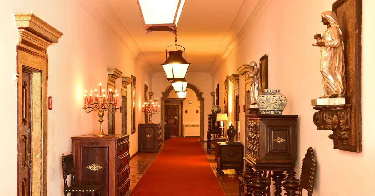 Een foto van het interieur van Pousada Castelo Estremoz