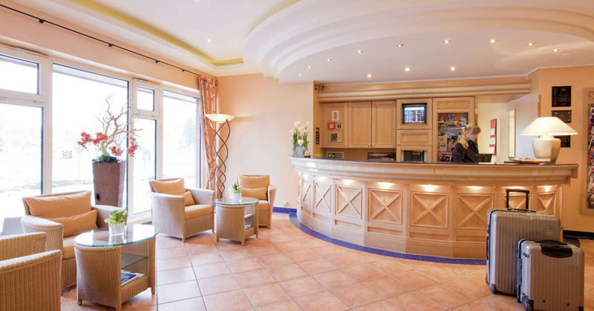 Een foto van het interieur van Best Western Premier Alsterkrug Hotel