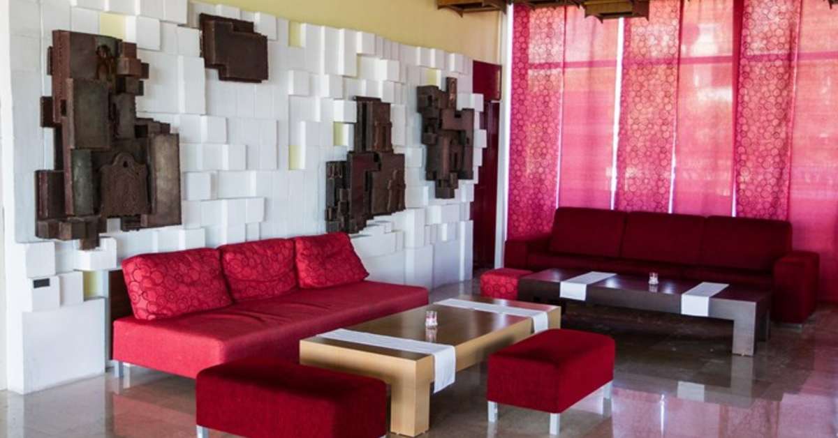Een foto van het interieur van Hotel Katarina
