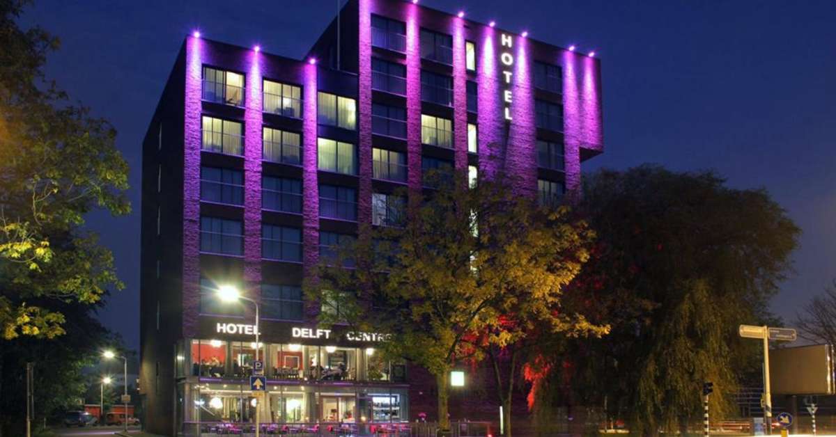 Een foto van de buitenkant van Hampshire Hotel Delft Centre