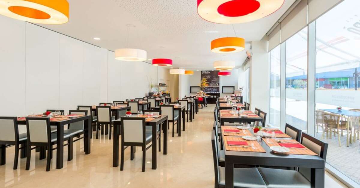 Een foto van de faciliteiten bij Tryp by Wyndham Leiria