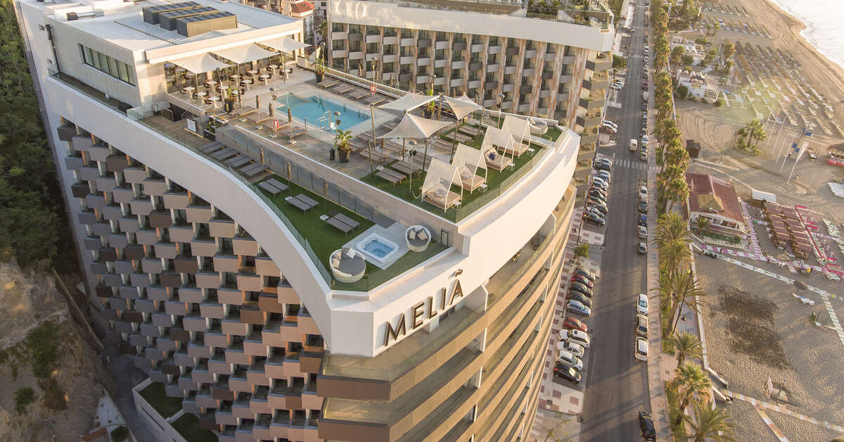 Een foto van de buitenkant van Melia Costa Del Sol