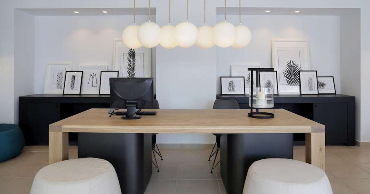 Een foto van het interieur van Lena Mare Boutique Hotel