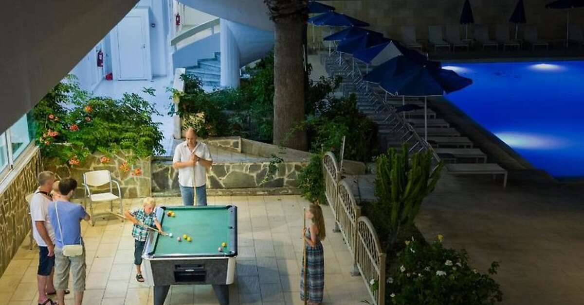 Ein Foto von den Einrichtungen im Paleos Family Apartments