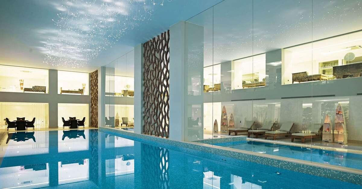 Een foto van het zwembad bij Mitsis Alila Exclusive Resort & Spa