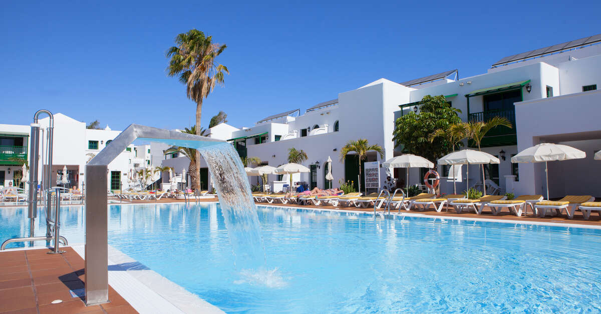 Ein Foto vom Pool im Gloria Izaro Club Hotel