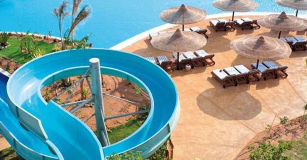 Ein Foto vom Pool im Coral Sea Holiday Village Red Sea