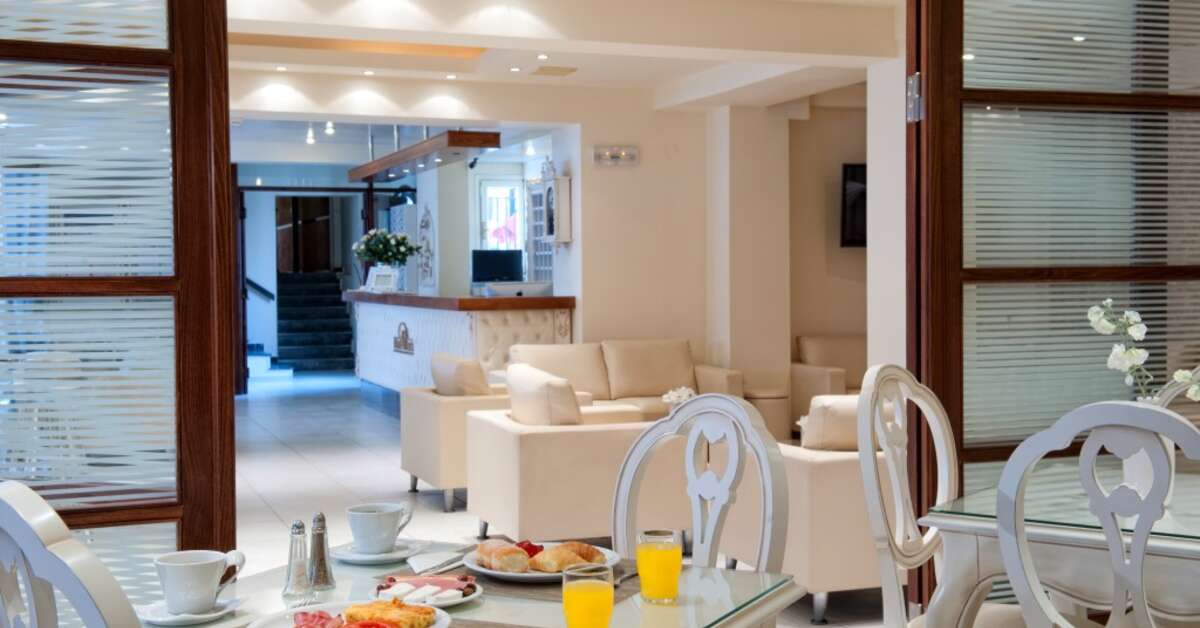 Ein Foto von den Einrichtungen im Mari Kristin Beach Hotel
