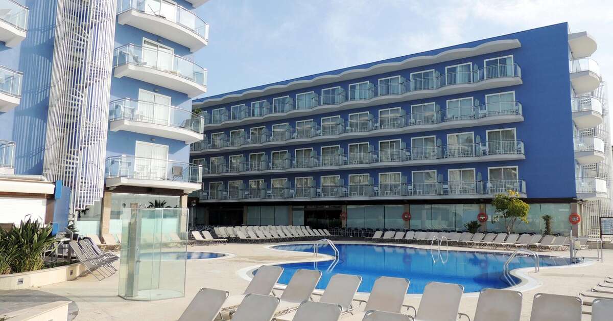 Een foto van het zwembad bij Hotel Augustus