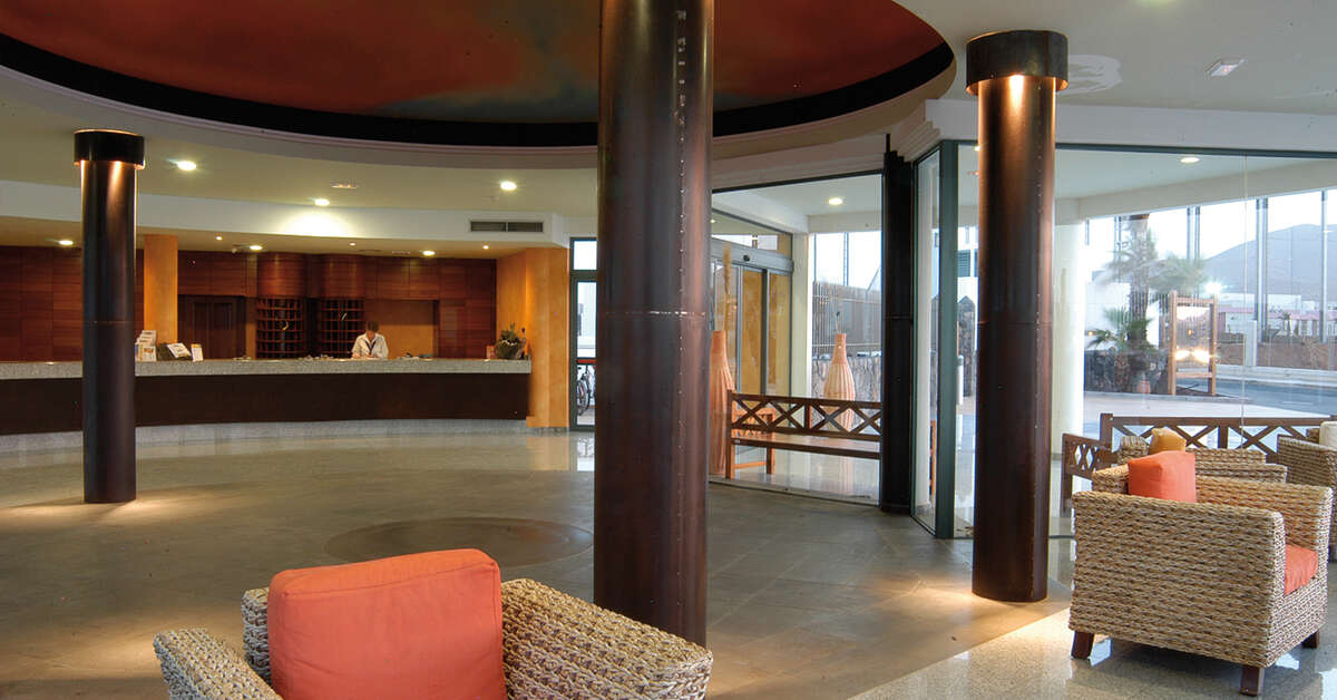 Een foto van het interieur van Las Marismas de Corralejo
