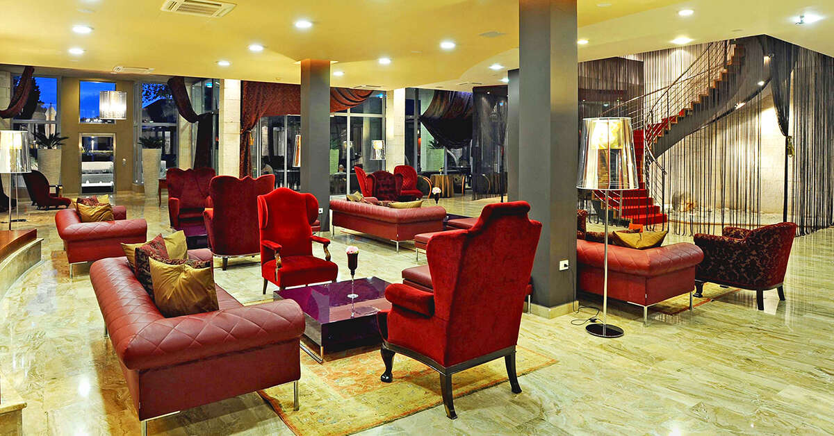 Een foto van de faciliteiten bij Hotel Pelegrin Plava Laguna by Melia