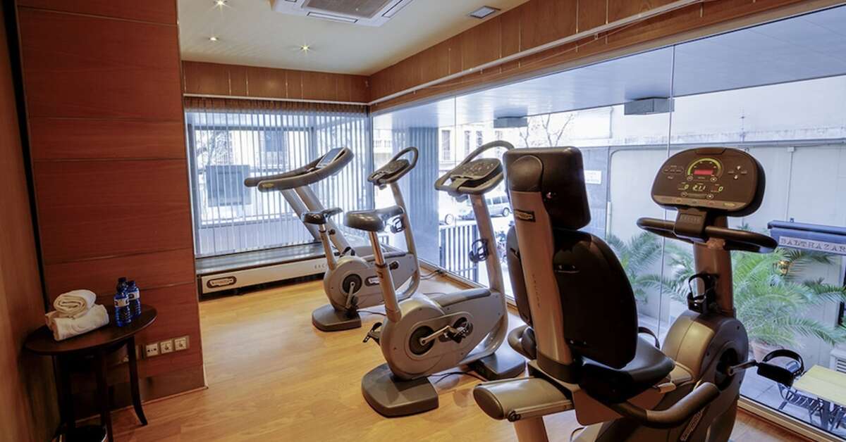 Ein Foto von den Einrichtungen im Hotel Evenia Rossello