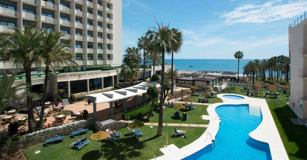 Een foto van het zwembad bij Hotel Pez Espada