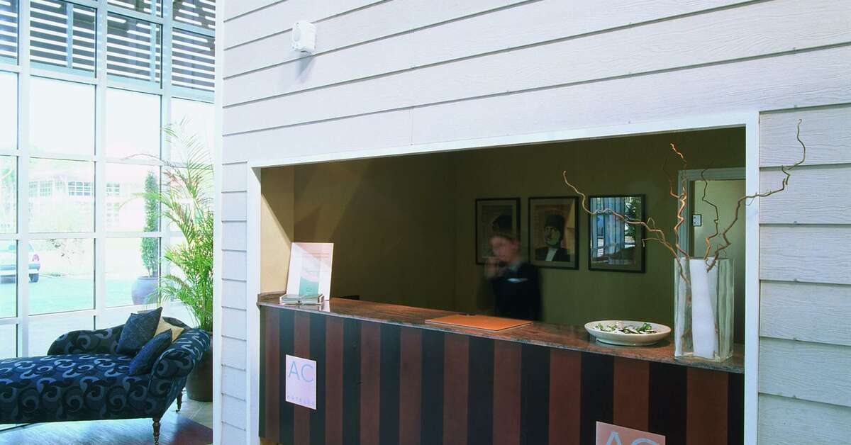 Een foto van het interieur van Hotel Nuevo Portil Golf