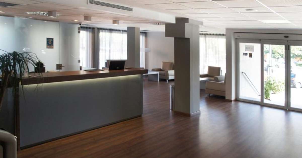 Een foto van het interieur van Sweet Hotel Renasa