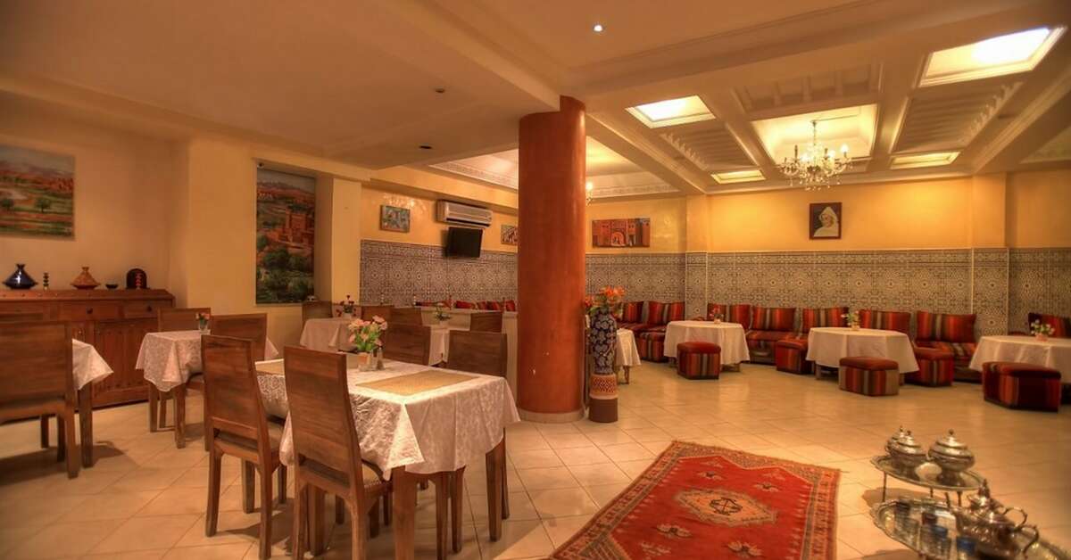 Een foto van de faciliteiten bij Hotel Mont Gueliz