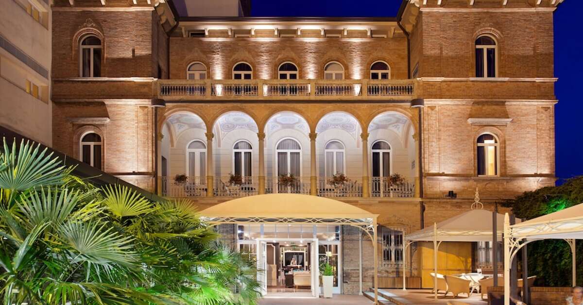 Ein Foto von einer Übersicht des Hotel Villa Adriatica