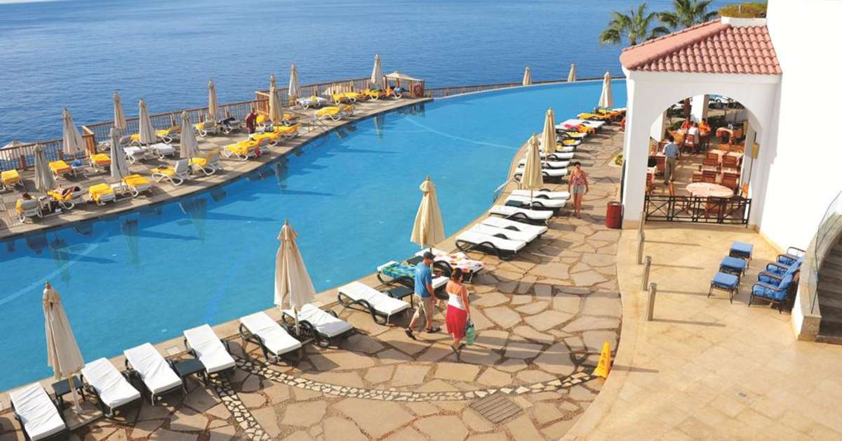 Ein Foto vom Pool im Reef Oasis Blue Bay Resort & Spa